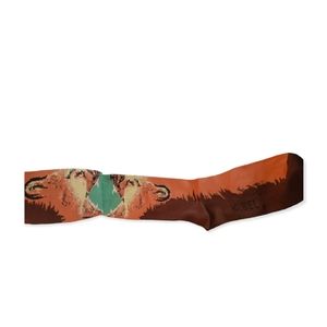 Mens Crew Socks - K Bell - Grizzly Bear Green 